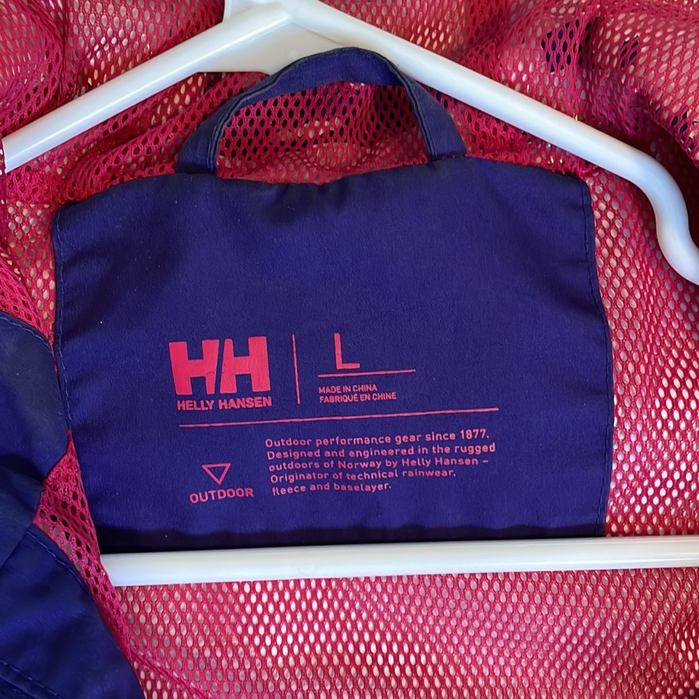 Helly Hanson L Purple rain jacket - Picture 2 of 5